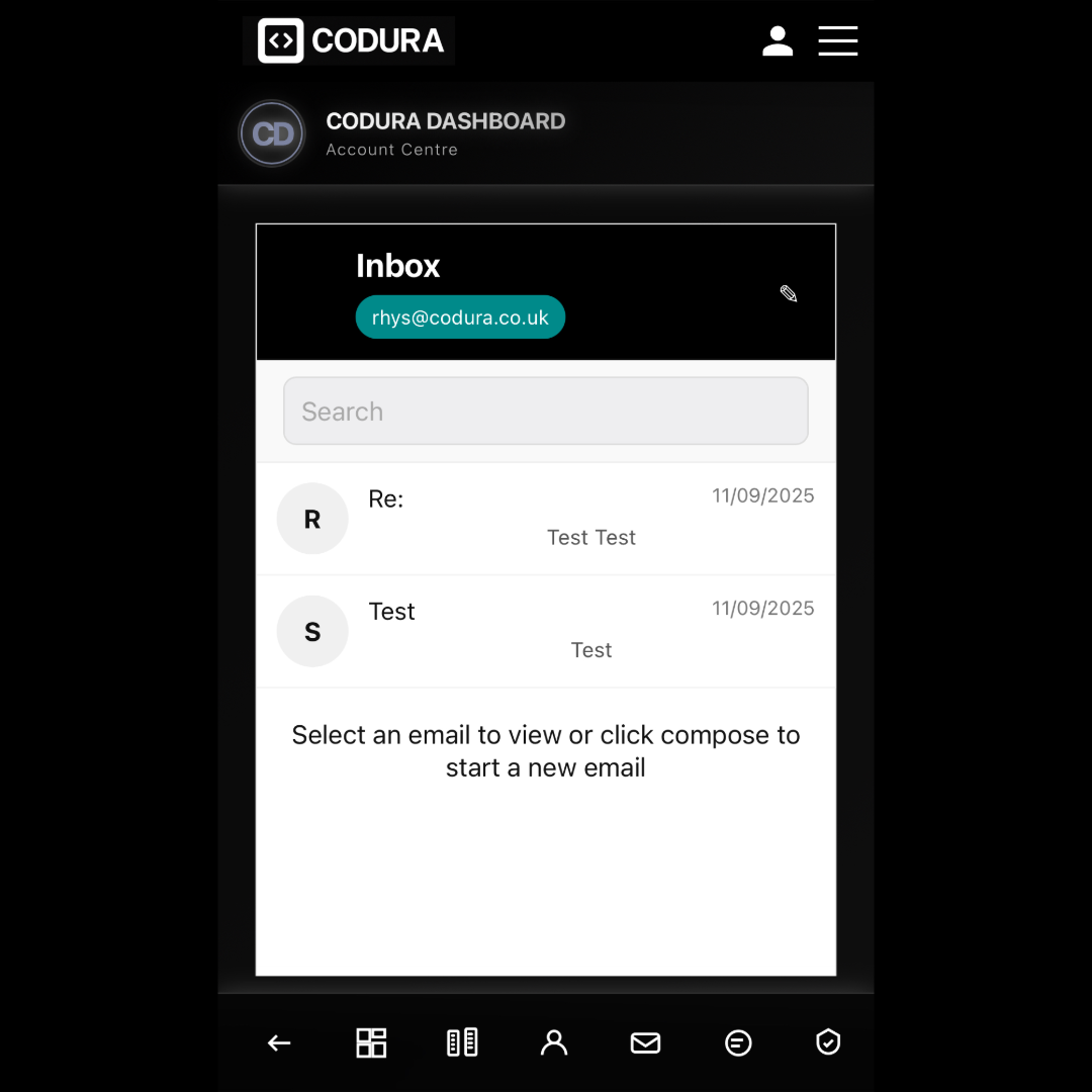 Account centre preview